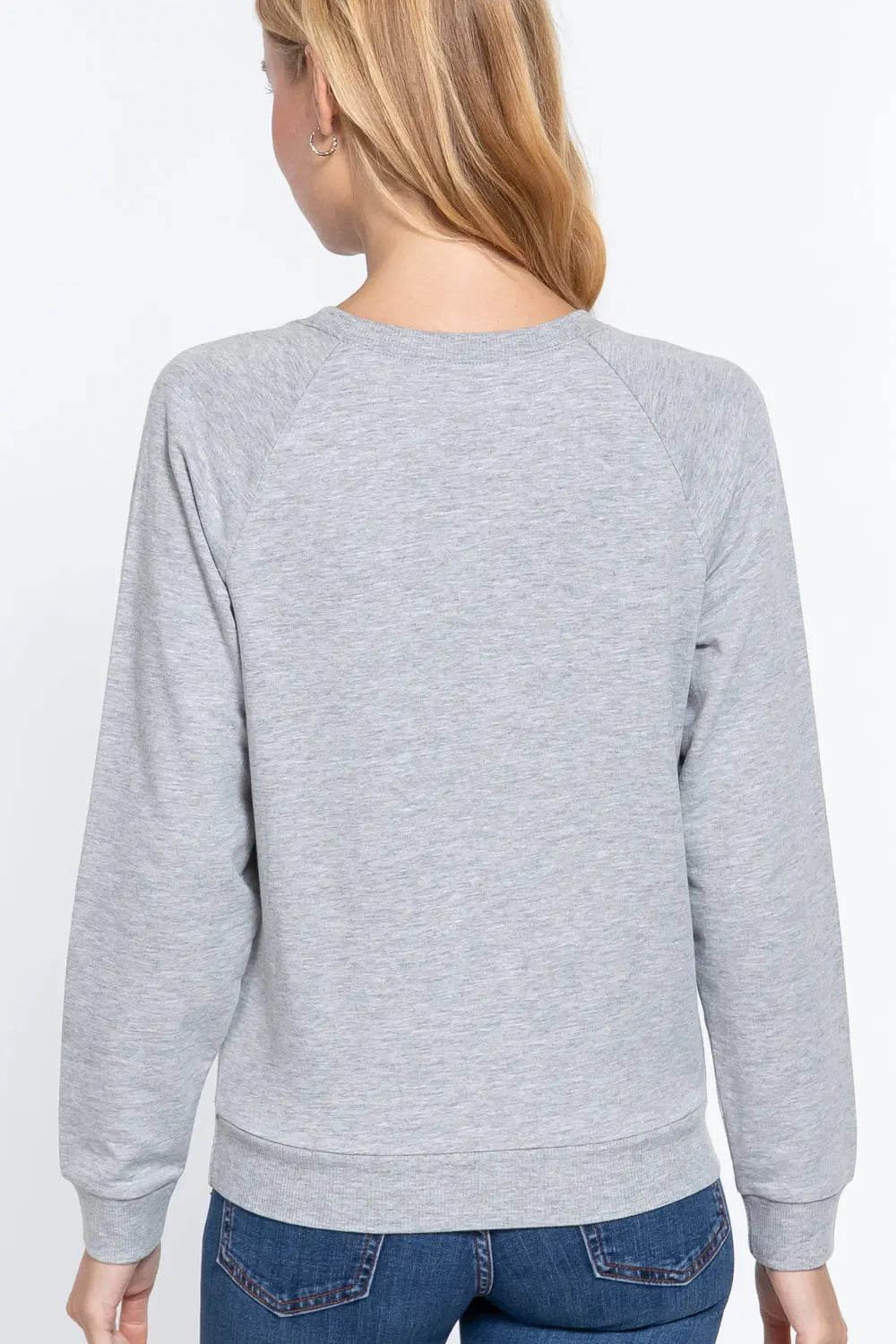 Sequins French Terry Pullover Top - Image #4