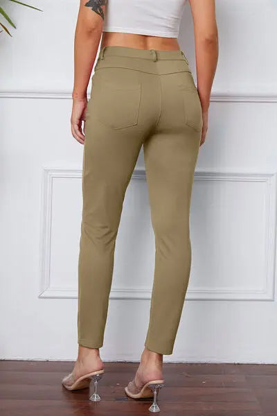 Stretchy Stitch Pants by Basic Bae - Image #16