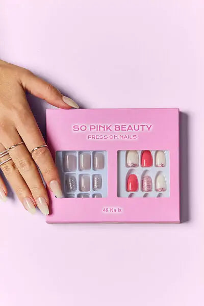 SO PINK BEAUTY Press On Nails 2 Packs - Image #10