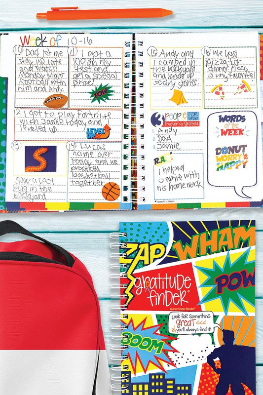 Gratitude Journal with Stickers Adventure Series