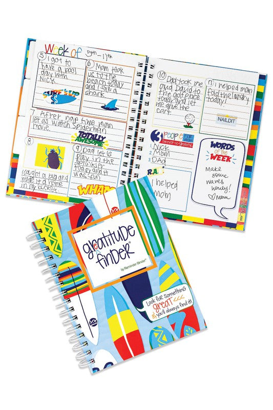 Gratitude Journal with Stickers Adventure Series