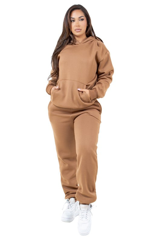 WOMEN FASHION SWEATSUIT 2 PC SET