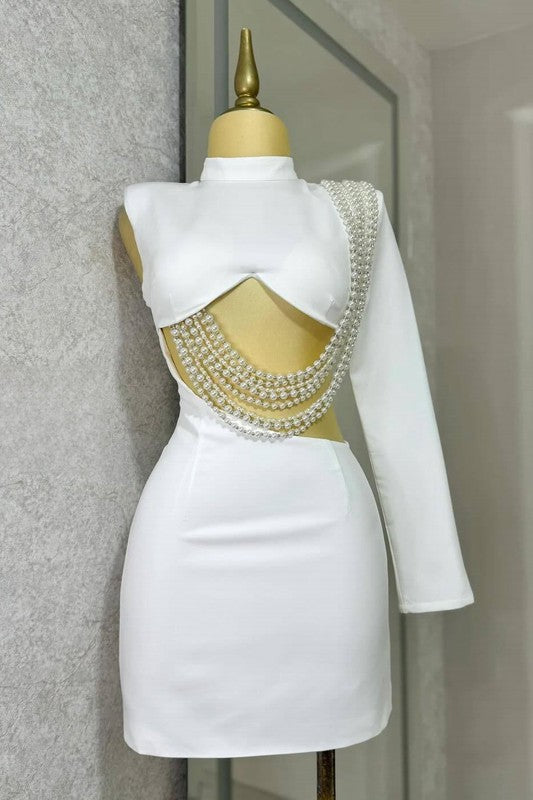 WOMEN EVENING FASHION MINI DRESS