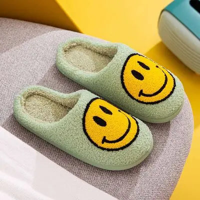 Melody Smiley Face Slippers - Image #1