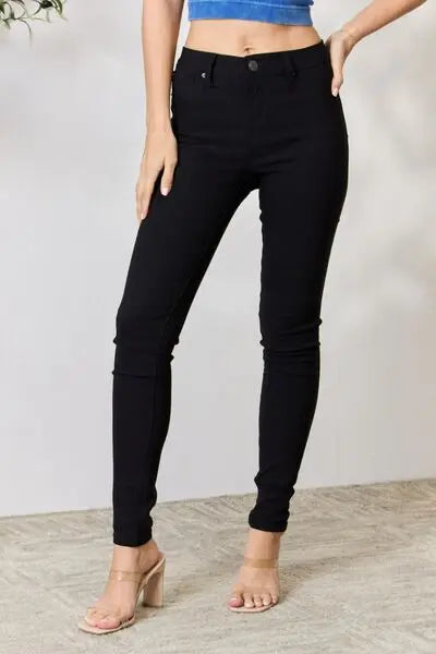 YMI Jeanswear Hyperstretch Mid-Rise Skinny Jeans - Image #1