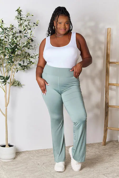 Heimish Full Size Wide Waistband Sports Pants - Image #4