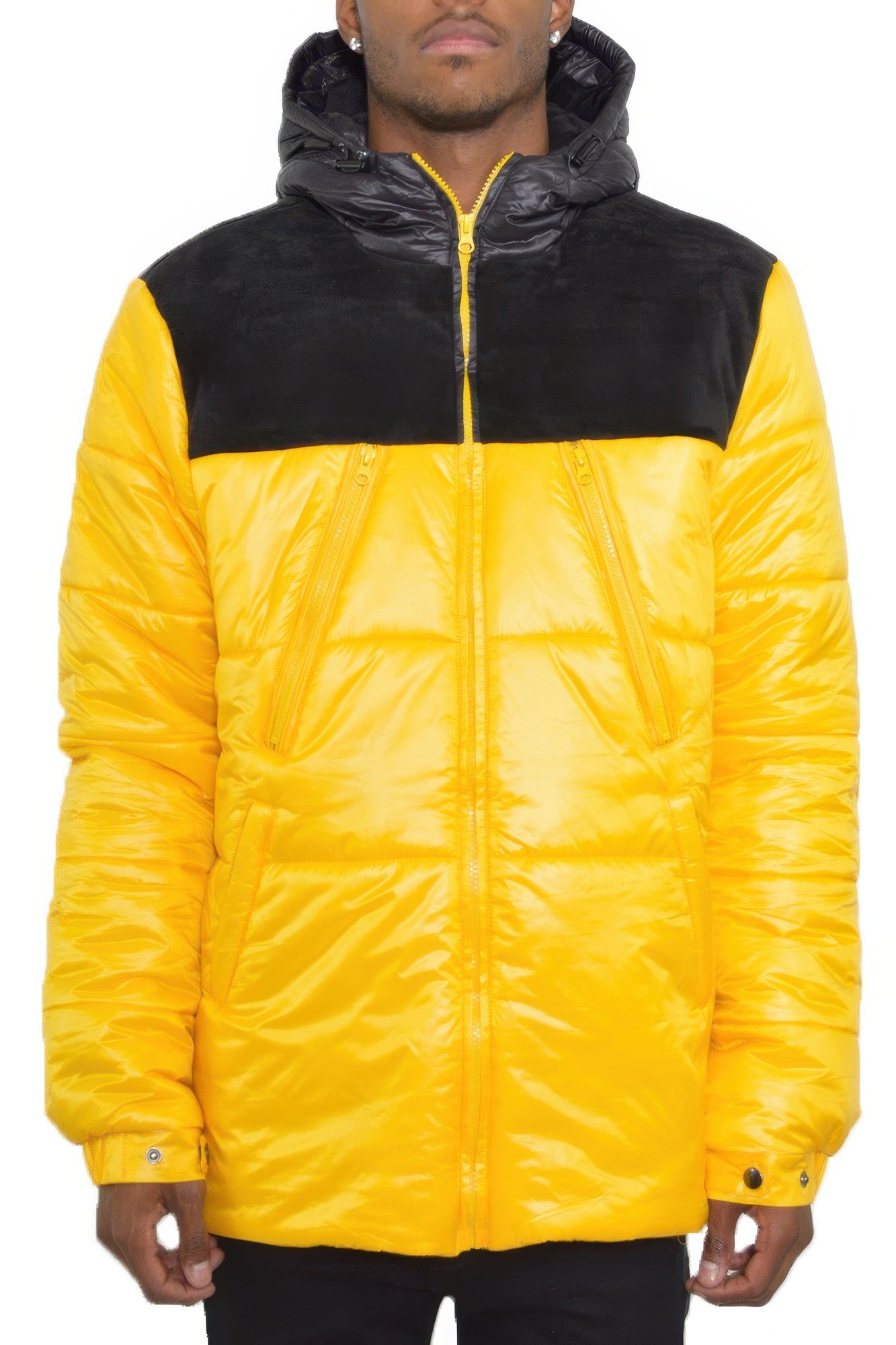 Mens Padded Buffle Puffer Jacket