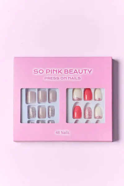 SO PINK BEAUTY Press On Nails 2 Packs - Image #11