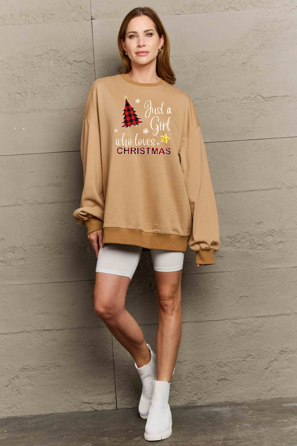 Simply Love Full Size Graphic Sweatshirt