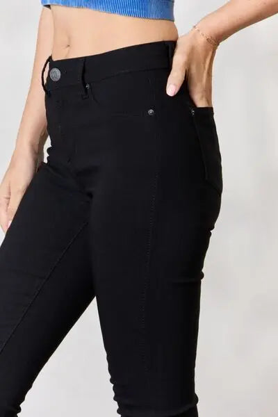 YMI Jeanswear Hyperstretch Mid-Rise Skinny Jeans - Image #4