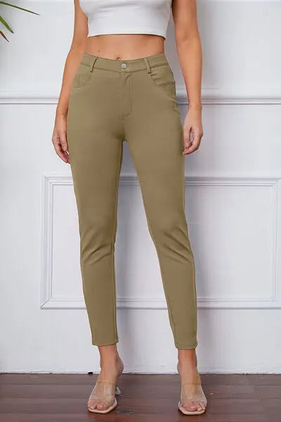 Stretchy Stitch Pants by Basic Bae - Image #14
