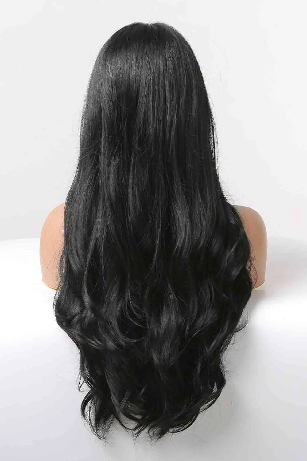 13x2" Lace Front Wigs Synthetic Long Wavy 24" 150% Density - Image #2