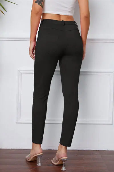 Stretchy Stitch Pants by Basic Bae - Image #3