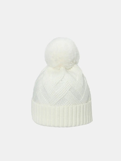 Roll Rim Hat with Pompom - Image #4