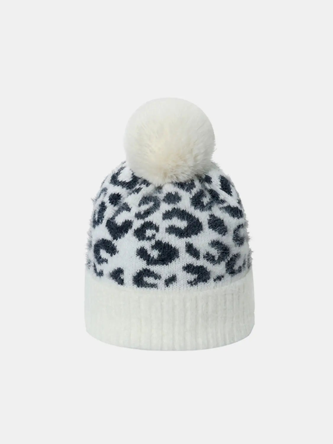 Leopard Hat with Pompom - Image #7